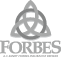 Forbes Insurance Black and White Logo